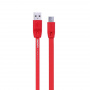 Кабель Remax RC-001m USB - micro USB, 2 м розовый