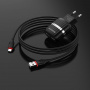 Комплект зарядки lightning Borofone BA24A, 2USB 2.1A, белый