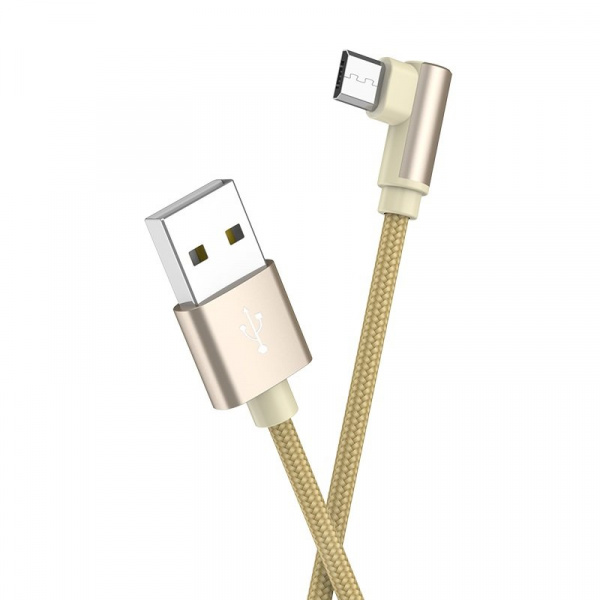 Кабель Borofone BX26 Express USB - micro USB, 1 м золотой