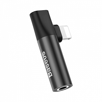 Переходник Baseus L43 CALL43-01, Apple Lightning - mini jack 3.5 mm