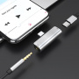Переходник Hoco LS26, USB Type-C - mini jack 3.5 mm