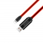 Кабель Hoco U29, lightning, 1.2 м, черный