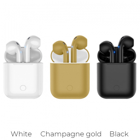 Беспроводные наушники HOCO ES28 Original, Bluetooth, 400 мАч, Черный, Hands-free, с боксом
