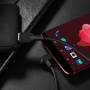 Кабель Borofone BX7 GigaSync, USB - USB Type-C, 1 м, черный