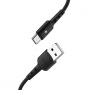 Кабель hoco X30, USB - USB Type-C, 1.2 м, черный
