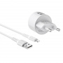 Комплект зарядки для iPhone 5,6,7 Borofone BA23A, 2 USB