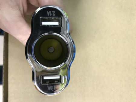 Автомобильное зарядное устройство Borofone BZ7 DriveGo, 3.1A, черный