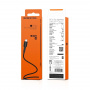 Кабель Borofone BX16 USB - micro USB, 1 м черный