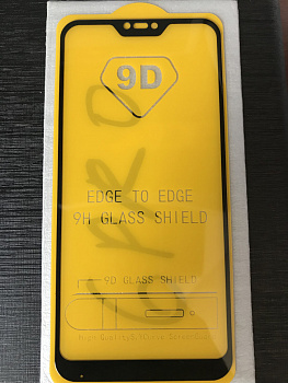 Защитное стекло Full Glue для Xiaomi Redmi 6 Pro, черный