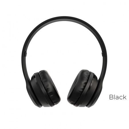 Беспроводные наушники BOROFONE BO4 Charming rhyme, Bluetooth + AUX, 200 мАч, Черный, 10мВт, TF