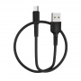 Кабель Borofone BX16 USB - micro USB, 1 м черный