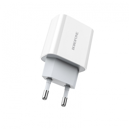 Зарядное устройство BOROFONE BA38A Speedy Type-C, 3A, белый