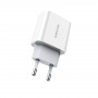Зарядное устройство BOROFONE BA38A Speedy Type-C, 3A, белый
