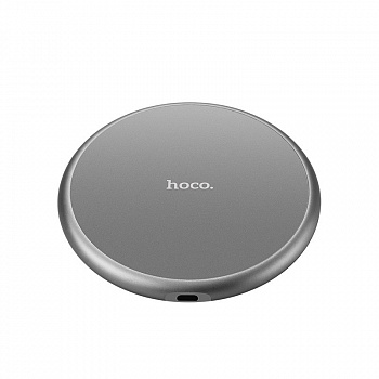 Беспроводная зарядка hoco CW3A Round - Серый