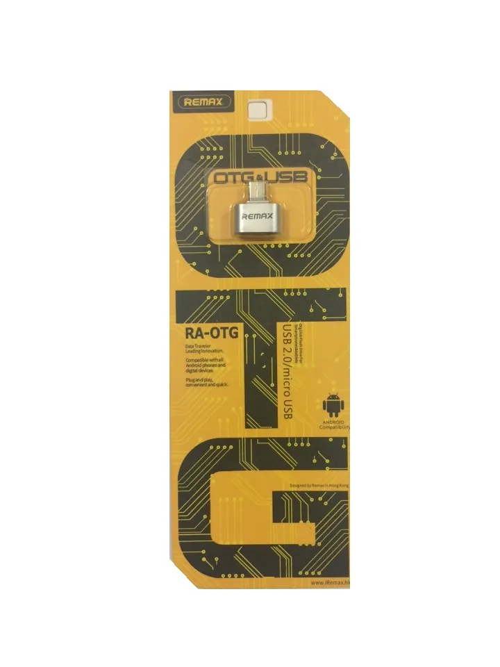 Remax переходник OTG USB / Micro USB