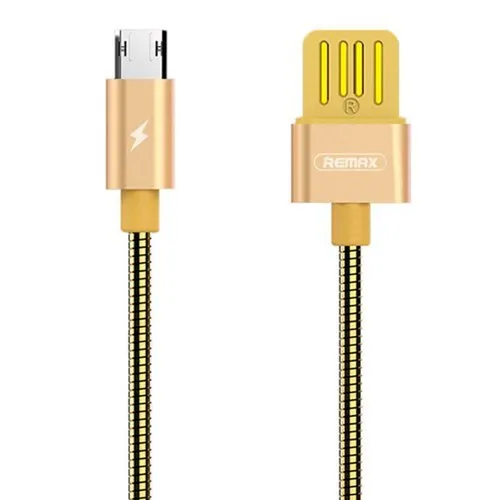 Кабель Remax Tinned RC-080m USB - micro USB, золотой