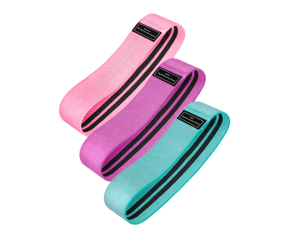 Тканевые фитнес резинки Hip Resistance Bands
